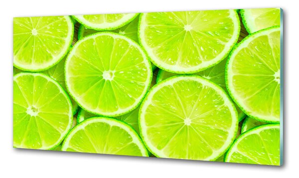 Skleněný panel do kuchyně Limetky pksh-96318225