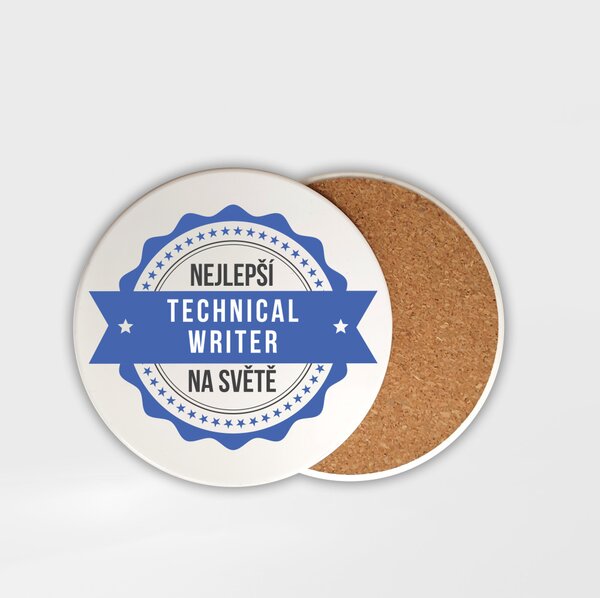 Podtácek profese technical writer
