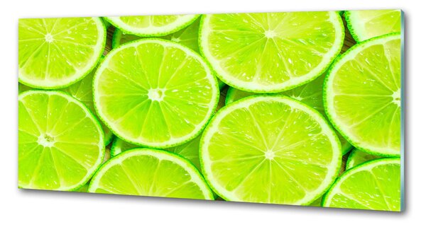Skleněný panel do kuchyně Limetky pksh-96318225