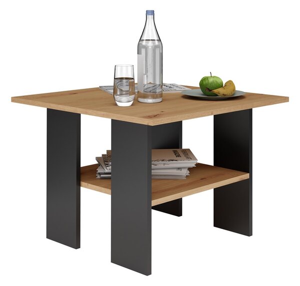 Konferenční stolek MODERNA dub artisan + černá