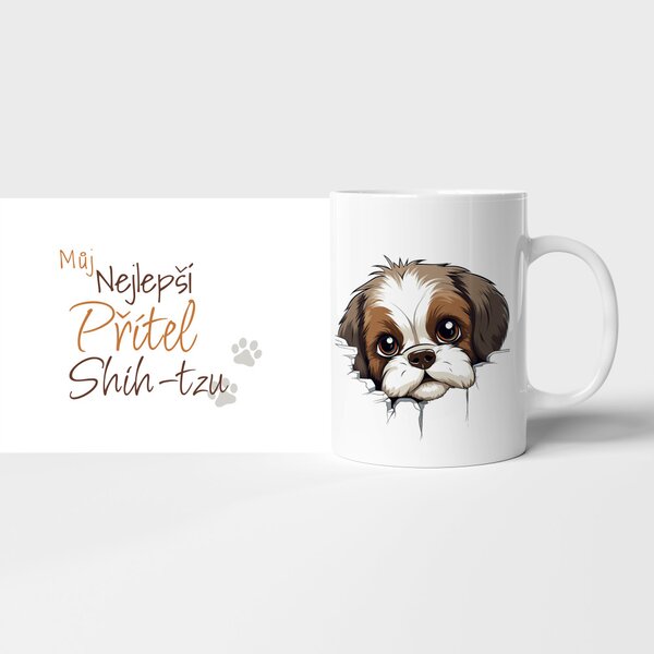 Hrnek Můj nejlepší přítel Shih-tzu
