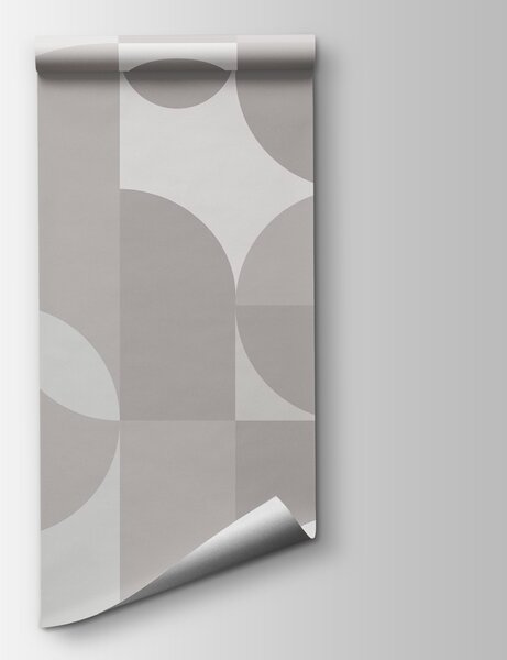 Fototapeta Šedobílý geometrický vzor, Moderní fototapety, Populární fototapety, w03058v1 - Tapeko.co.cz