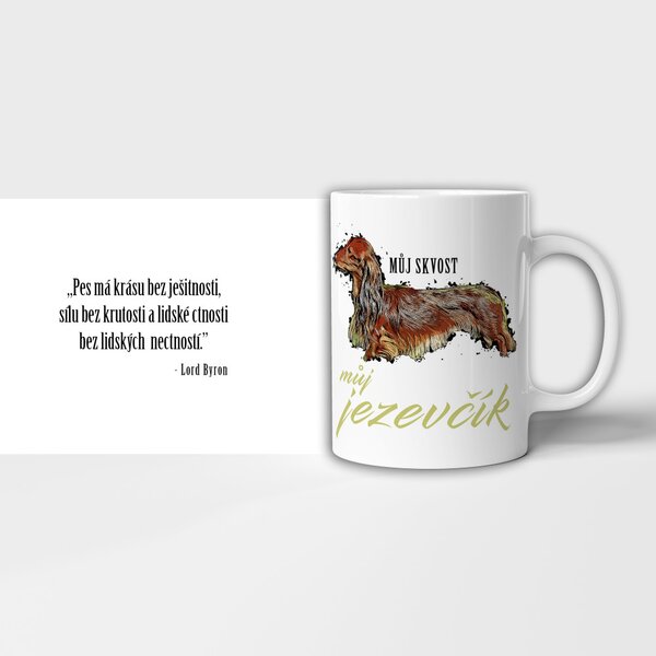 Psí hrneček - jezevčík