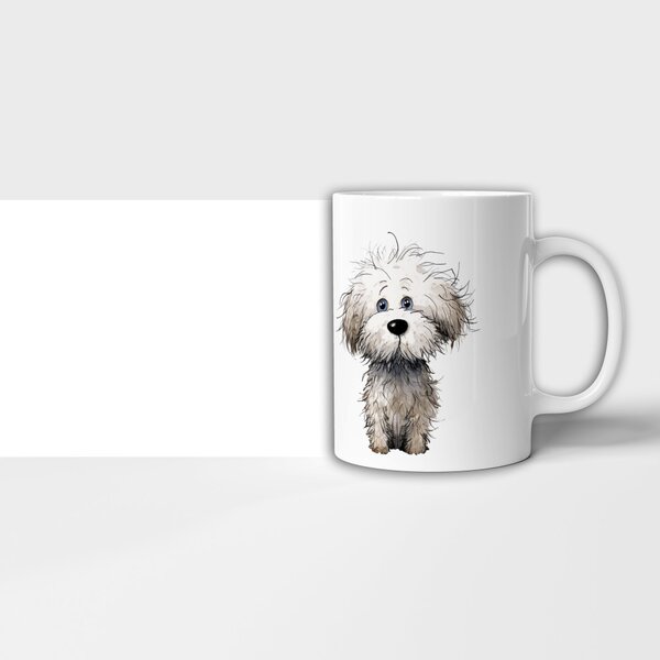 Hrnek usměvaný Bichon Frisé