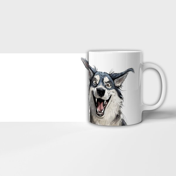 Hrnek usměvaný Sibiřský husky