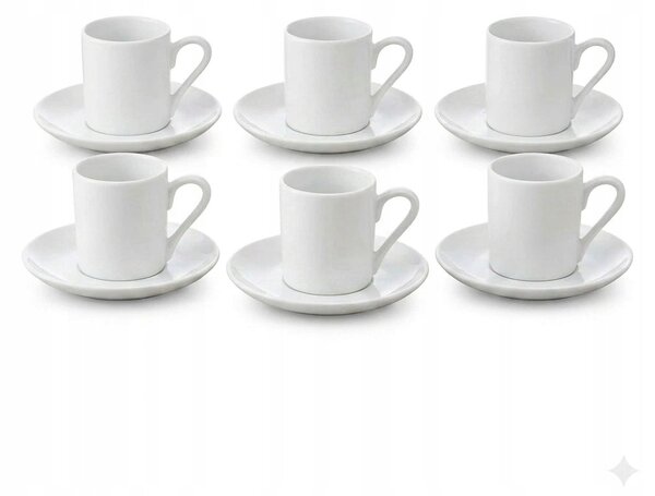 Šálek by inspire Mini porcelán 70 ml 6 ks