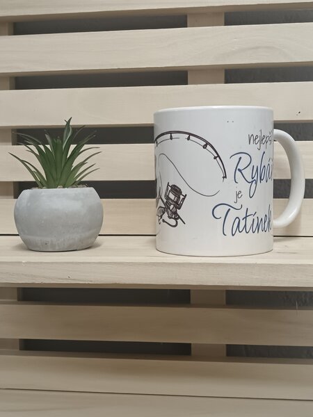 Hrnek 9 nejlepší rybář je tatínek