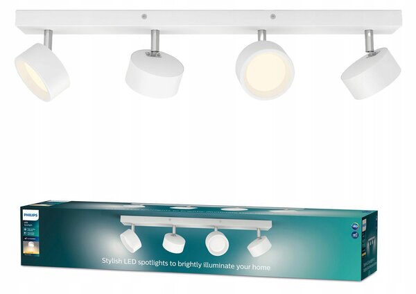 Stropní bodové svítidlo kulatý Philips bílé