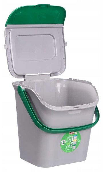 Odpadkový koš Stefanplast 28 l zelený