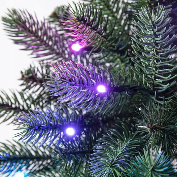 Twinkly Twinkly GD20P4425P00 LED RGB Stmívatelný vánoční věnec 50xLED pr. 60 cm Wi-Fi TW0059