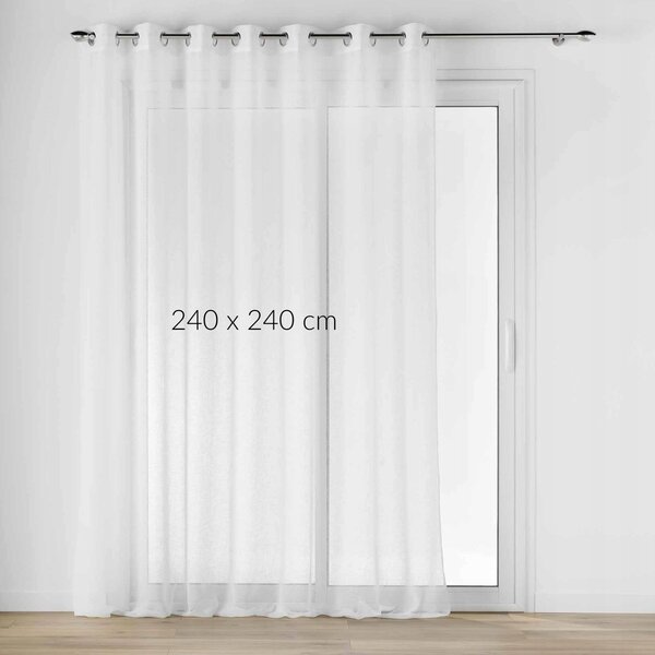 Klasická polyester Klasická záclona 240 cm x 240