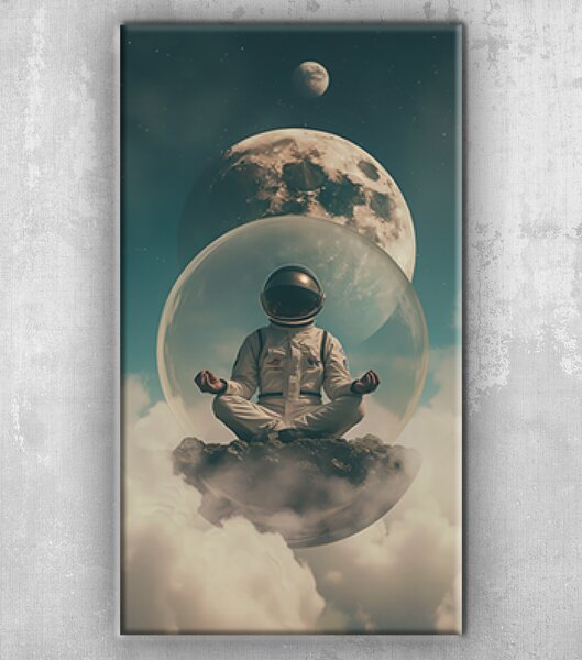 Obraz Astronaut a jóga