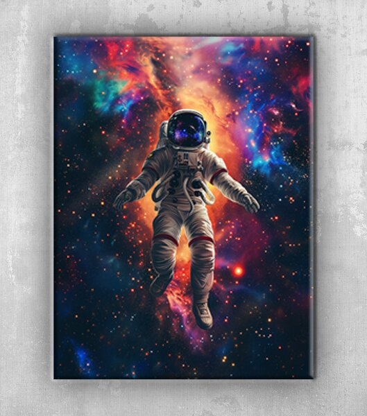 Obraz Astronaut a vesmírná mlhovina