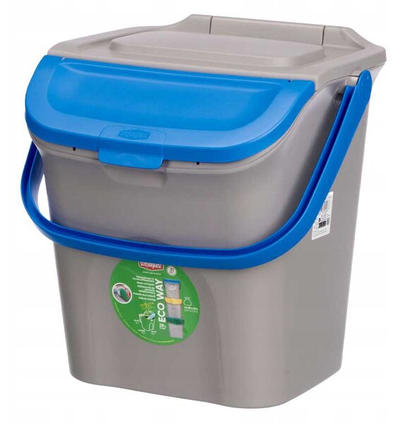 Odpadkový koš Stefanplast 28 l modrý
