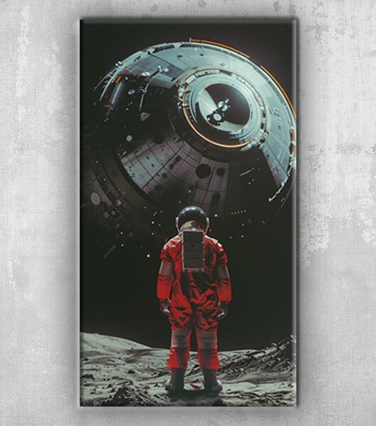 Obraz Astronaut u lodi 02