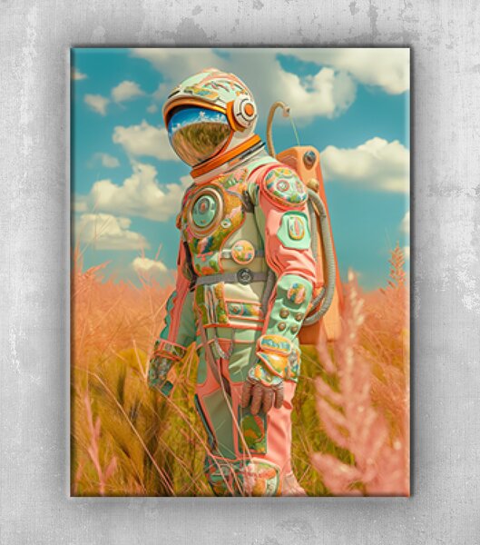 Obraz Astronaut v poli