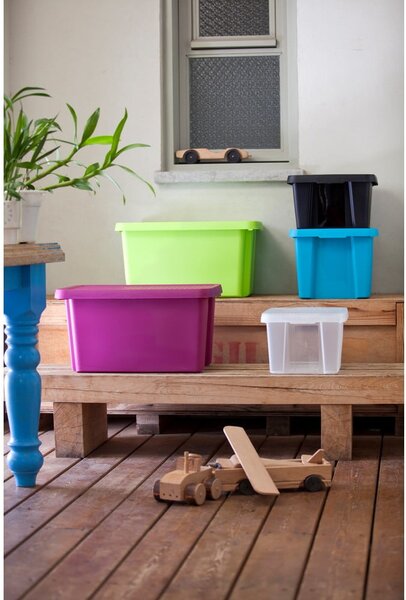 Úložný box s víkem Curver Essentials, 45 l