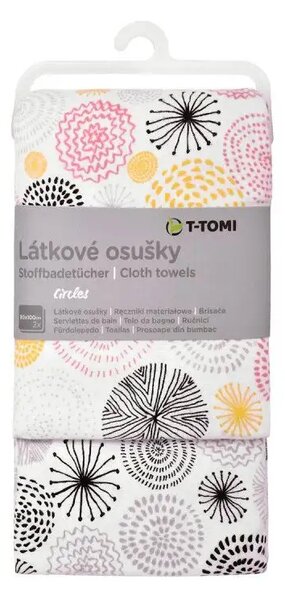T-TOMI Látkové osušky Circles