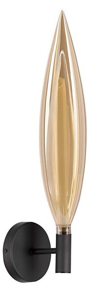 Nástěnná lampa NORDIC 1xG9/5W/230V černá/kouřová béžová