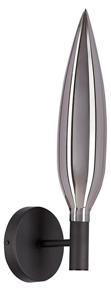 Nástěnná lampa NORDIC 1xG9/5W/230V černá/kouřová šedá
