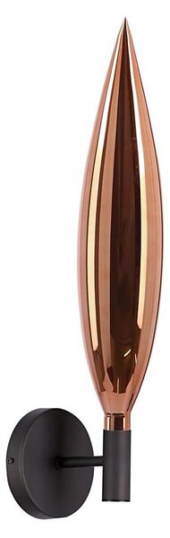 Nástěnná lampa NORDIC 1xG9/5W/230V černá/měděná