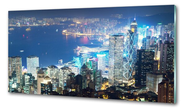 Panel do kuchyně Noční Hongkong pksh-97604985