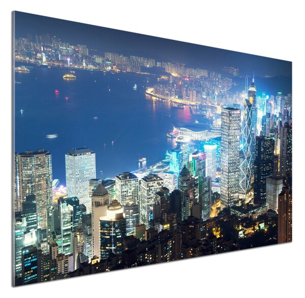 Panel do kuchyně Noční Hongkong pksh-97604985