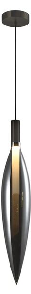 Lustr na lanku NORDIC 1xG9/5W/230V černý chrom