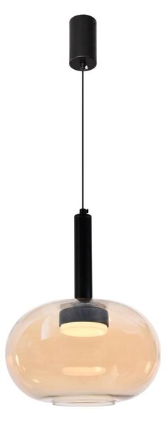 Lustr na lanku BUENO 1xGX53/9W/230V pr. 25 cm kouřová béžová