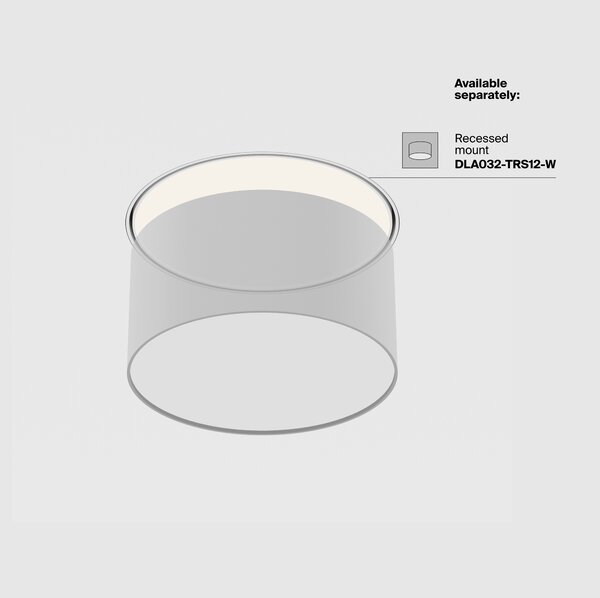 Stropní svítidlo Maytoni 12 W LED kulaté bílé 3000 K