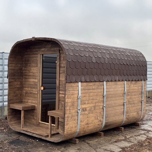 Zahradní sauna QUADRO 340 cm