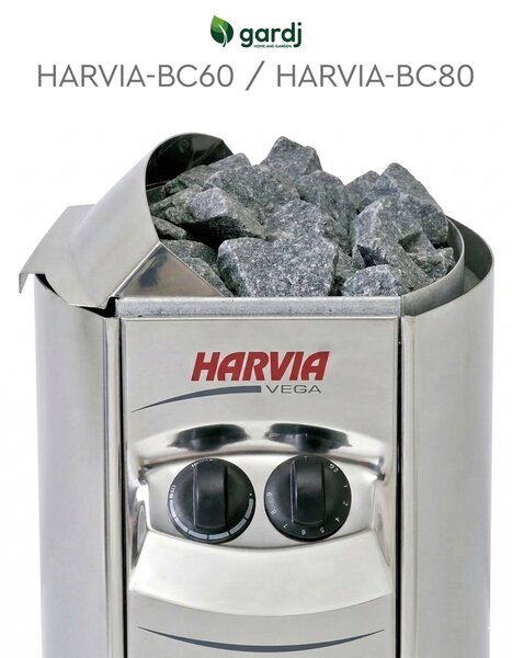 Nástěnná elektrická saunová kamna Harvia Vega BC60 (6,0 kW)