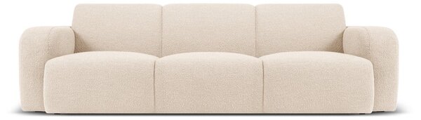 Béžová pohovka z textilie bouclé 235 cm Molino – Micadoni Home