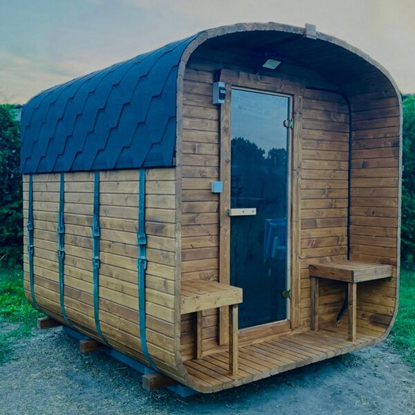 Zahradní sauna QUADRO 240 cm