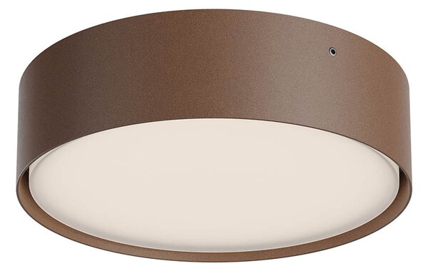 Redo Venkovní stropní LED svítidlo NOX, pr.22 cm, 21W, CCT 2700/3000K, IP65 Barva: Černá, Stmívání, řízení: ON/OFF (bez stmívání)