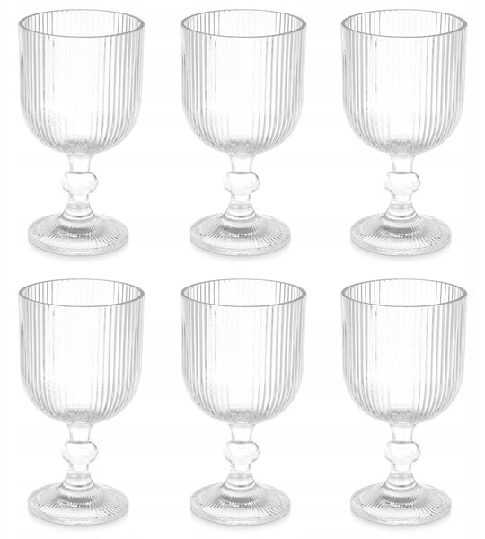 Skleničky na vodu Vivalto , bezbarvé, 370 ml, 6 ks