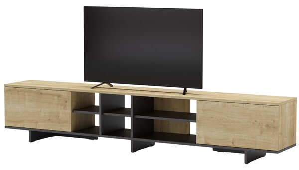 Marckeric TV stolek Cequoia 230 x 35,5 cm s dubovým dekorem