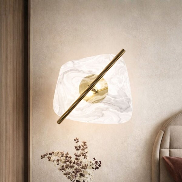 LED Nástěnné svítidlo RELAX LED/5W/230V zlatá/bílá