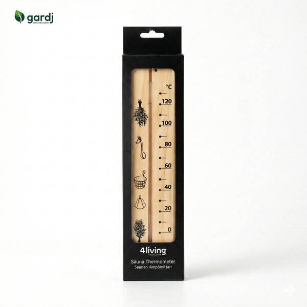 Saunový teploměr 4Living 12 cm