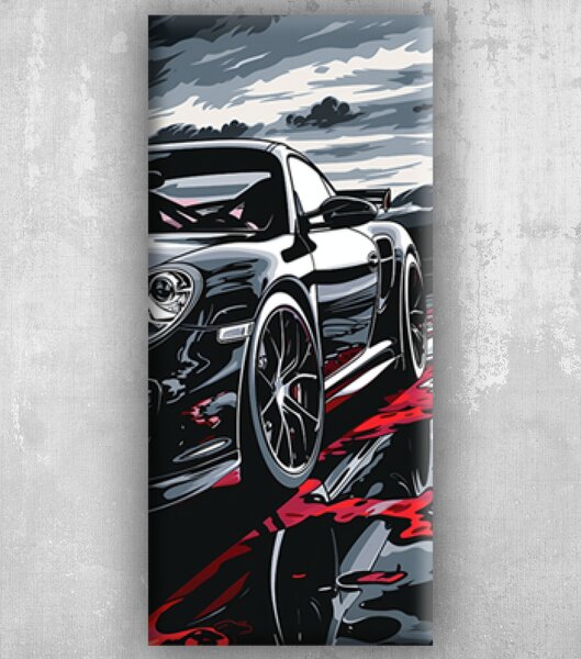 Obraz Porsche kresba 07