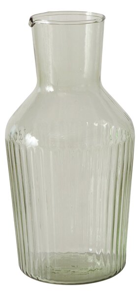 Zelená karafa z barveného SKLO o objemu 1000 ml pro servírování nápojů