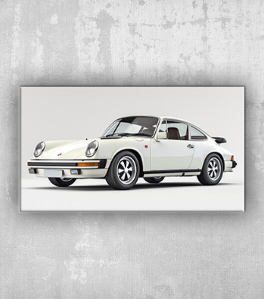Obraz Bílé Porsche