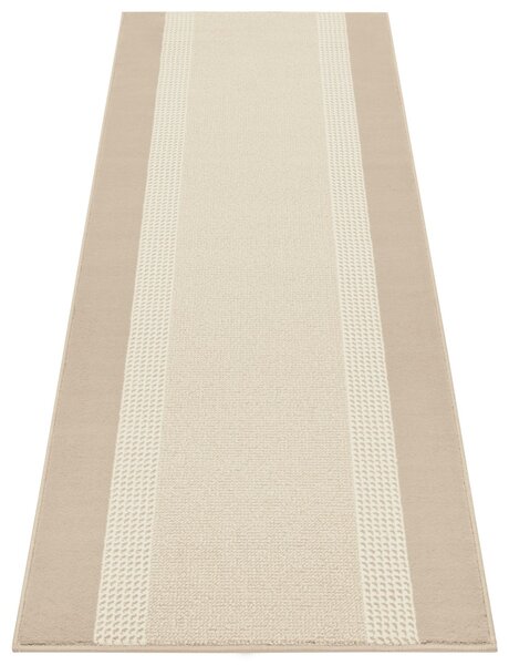 Hanse Home, AKCE: 80x200 cm Běhoun Basic 105490 Ivory, béžová, chodba / předsíň