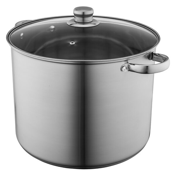 Hrnec z nerezové oceli 15 l indukční 30 cm plyn Altom Design Fabio