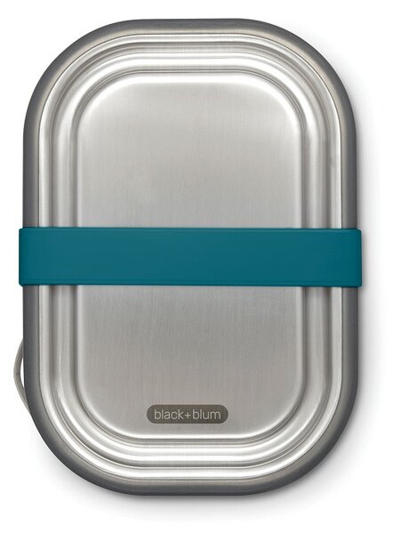 Nerezový obědový box, 1l, Black+Blum, tyrkysový