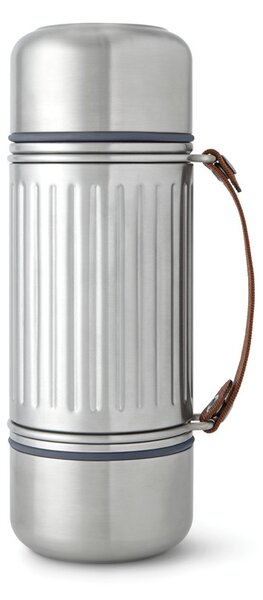 Outdoorová termoska Duo, 1l, Black+Blum, stříbrná