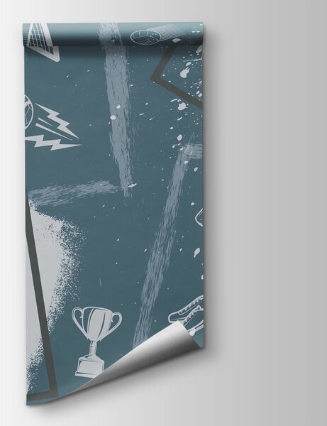 Fototapeta Koláž z různých sportovních snímků, Fotbalové fototapety, Populární fototapety, w03122 - Tapeko.co.cz