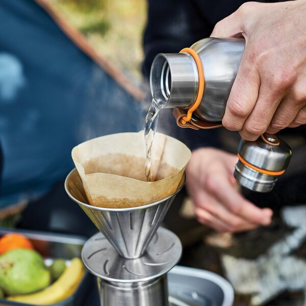 Nerezová termoláhev, 500ml, Black+Blum, oranžová