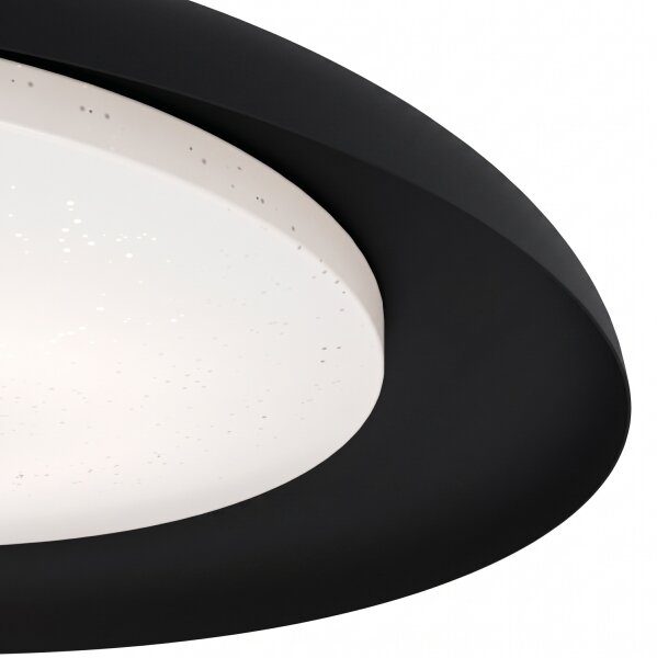 Eglo 99703 - LED Stropní svítidlo PENJAMO LED/17,1W/230V černá