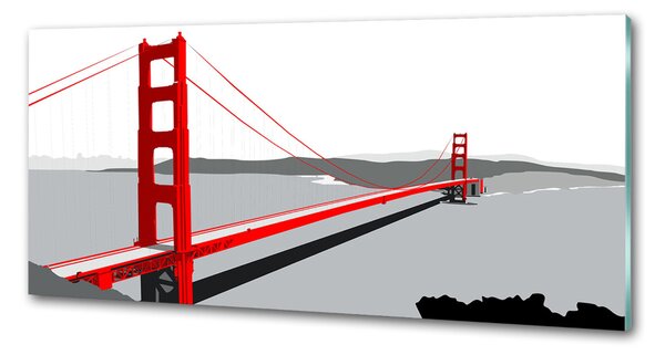 Panel do kuchyně Most San Francisco pksh-98448753